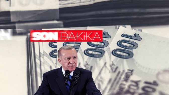 Erdoğan’dan maaş zammı açıklaması!