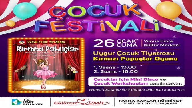 İzmit Çocuk Festivali Başlıyor!