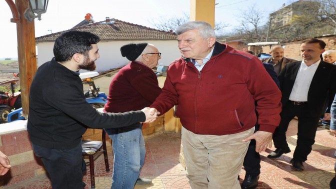 Karaosmanoğlu’ndan seçim çalışmalarına tam destek Karaosmanoğlu’ndan seçim çalışmalarına tam destek