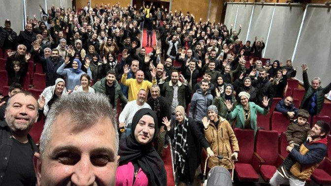 Özel bireyler filmde buluştu Özel bireyler filmde buluştu