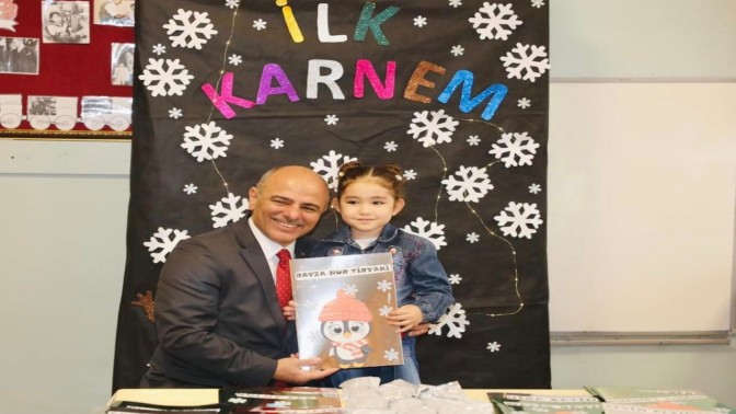 Söğüt'ün yüzü karne alan çocuklarla güldü Söğüt'ün yüzü karne alan çocuklarla güldü