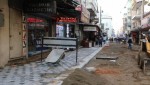 Akça Camii Caddesi’nde hummalı çalışma