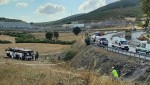 kaza yapan yolcu otobüsü 15 kişiye mezar oldu