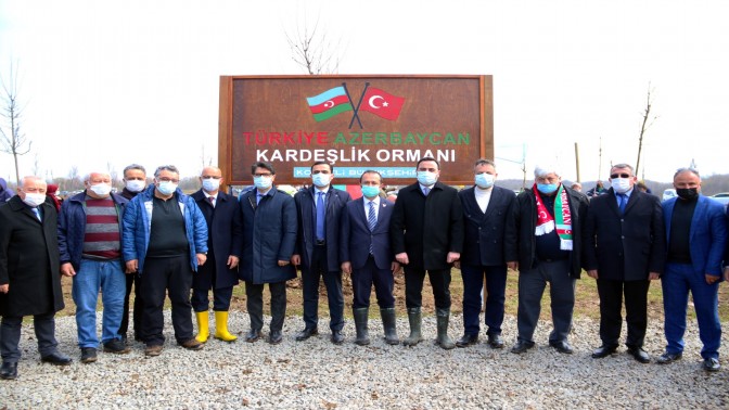 Türkiye – Azerbaycan Kardeşliği bir kez daha Kocaeli’de yeşerecek